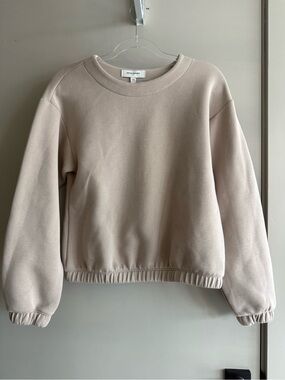 Banana Republic Women's Crewneck Sweatshirt - Cream